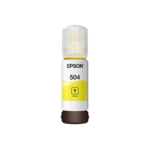 Botella de tinta Epson 504 amarillo