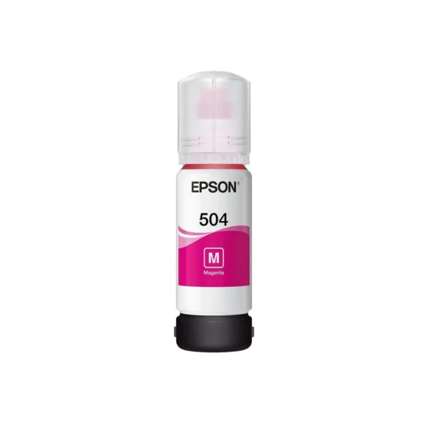 Botella de tinta Epson 504 Magenta