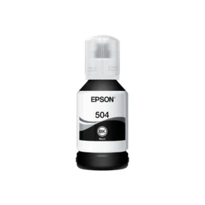 Botella de tinta Epson 504 Negra