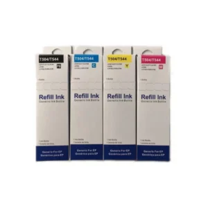 Kit de 4 colores de Tintas Para Epson T504/T544