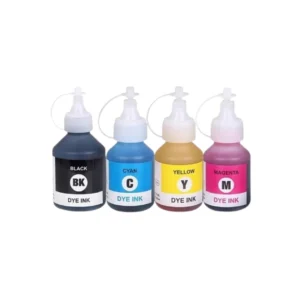 Kit 4 Colores de Tintas Genericas Para Brother BT6001BK Y BT5001CYM